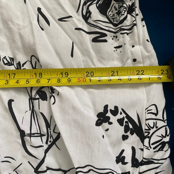 🍷💐 NEW Women's XL Wine Glass Dinner Party Blouse - Cocktails, Charcuterie - Picture 9 of 14